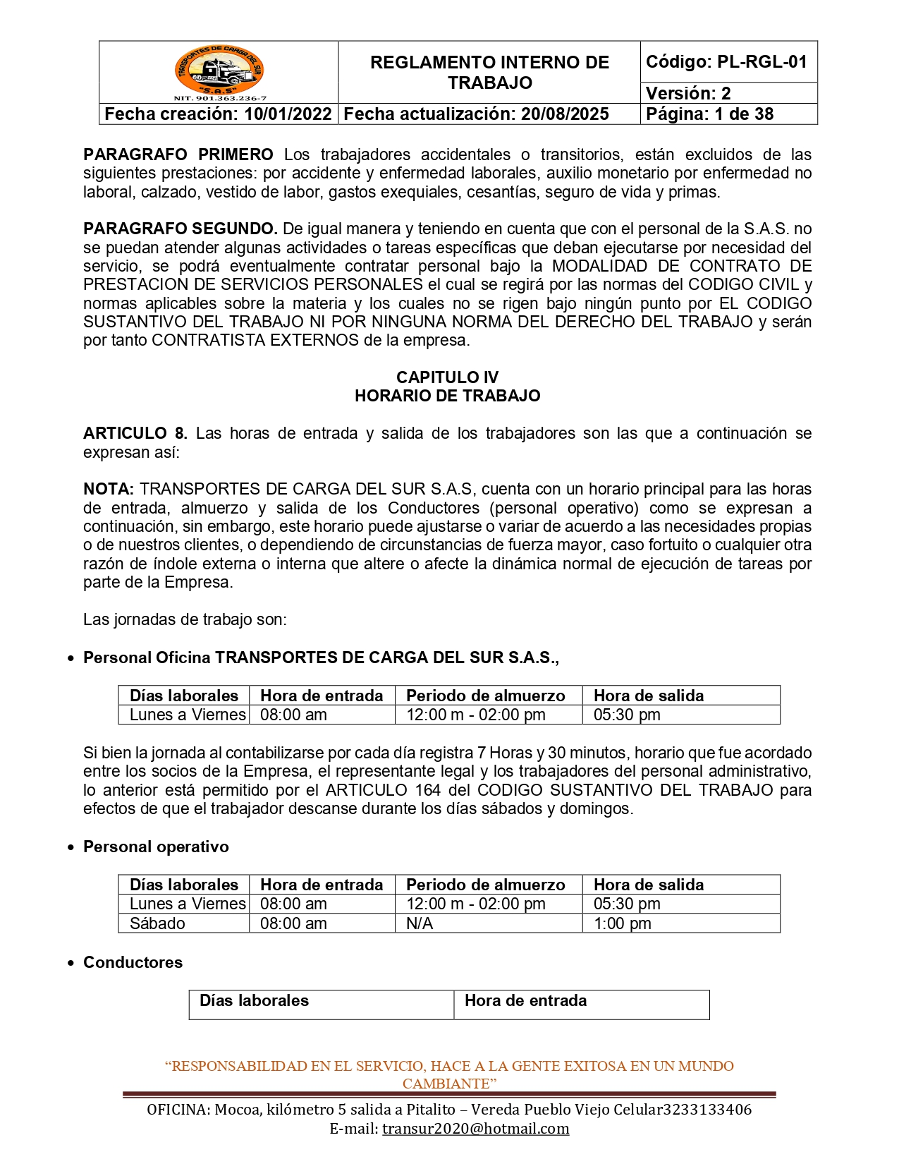 Reglamento Interno 4